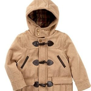 Boys Wool Peacoat
